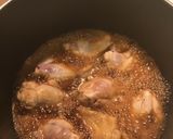 こってり、ヘルシーな手羽と大根の黒酢煮作り方1写真