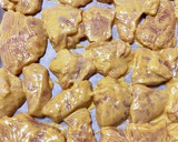 しっとり！むね肉マヨカレー焼き作り方4写真