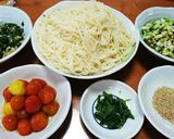 夏野菜ぶっかけ素麺★冷や麦作り方5写真