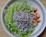暑い日に超簡単！鮭とシラス丼作り方3写真