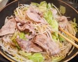 もやしと豚バラのポン酢レシピ作り方3写真