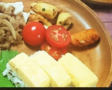 玉子焼きの押し寿司風作り方13写真