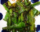 万願寺とうがらしのいためもの作り方4写真