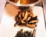 電気圧力鍋で作る手羽元と冬瓜の椎茸スープ作り方1写真