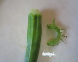 あ～美味しい！オクラとすり身の味噌汁作り方1写真
