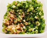 搾菜(ザーサイ)で中華風冷奴作り方3写真