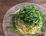 冷製パスタ♡ツナと大葉の柚子胡椒ソース作り方8写真