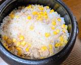 ツナ缶＆コーンで簡単炊き込みご飯作り方3写真