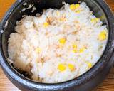 ツナ缶＆コーンで簡単炊き込みご飯作り方4写真
