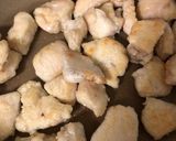 たっぷりバジルの柔らか胸肉マヨチリソース作り方3写真