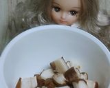 リカちゃん♡わかさぎオイルくるくるパスタ作り方6写真