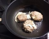 チーズ入りハンバーグ作り方7写真
