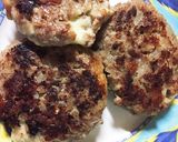 チーズ入りハンバーグ作り方8写真