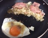 焼いてのせるだけベーコン丼作り方1写真