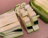 ズッキーニで、大阪風（チーズ）お好み焼き作り方5写真