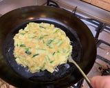 ズッキーニで、大阪風（チーズ）お好み焼き作り方11写真