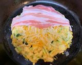 ズッキーニで、大阪風（チーズ）お好み焼き作り方15写真