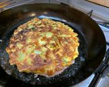 ズッキーニで、大阪風（チーズ）お好み焼き作り方16写真