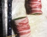映え！？簡単！美味しい！豆苗で野菜巻き串作り方5写真