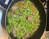 簡単！ゴーヤと豚肉の卵とじ炒め作り方4写真