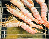 海老の塩焼き・まっすぐなエビ丸焼き作り方3写真