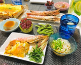 海老の塩焼き・まっすぐなエビ丸焼き作り方4写真