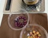 夏の楽しみ　巨峰のグラニテ（氷菓）作り方1写真