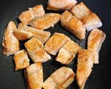 鮭とほうれん草のカレー風味クリームパスタ作り方7写真