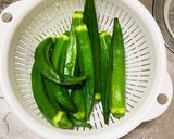 《電子レンジ、ダイエット》オクラの下処理作り方6写真