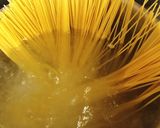 鮭とほうれん草のカレー風味クリームパスタ作り方17写真