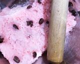 余った赤飯で、みたらし風焼餅オヤツ！作り方1写真