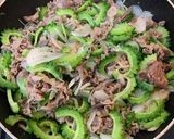 牛肉とゴーヤのオイスターチャンプルー作り方6写真