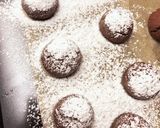 ダブルチョコスノーボールクッキー作り方6写真
