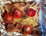 【簡単】牛&バター&チーズのホイル焼き作り方4写真