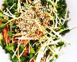 イカ塩辛とカイワレのおつまみ☆洋風☆作り方5写真
