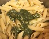 しその葉のペストでペンネパスタ♪作り方4写真