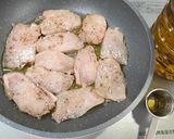 胸肉のサルティンボッカ作り方7写真