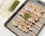 鶏皮バジル焼き作り方8写真