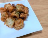 ビタミンちくわのチーズ風味の磯辺揚げ作り方7写真