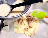 1週缶チャレンジ2日目・塩焼き鳥グラタン作り方6写真