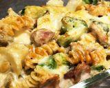 1週缶チャレンジ2日目・塩焼き鳥グラタン作り方8写真