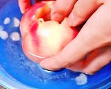 桃の生ハムクリームチーズ詰め作り方3写真