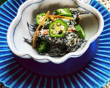 ひじきとオクラの簡単和えもの作り方5写真