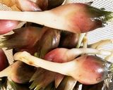美味しい焼き茗荷♪お好みのお味噌をつけて作り方1写真