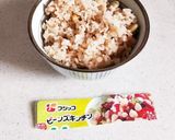 お豆の炊き込みご飯作り方1写真