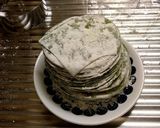 パスタマシンとＨＢを使った翡翠餃子の皮作り方6写真
