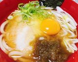 ねばりっこでねばとろ♡月見山かけうどん作り方4写真