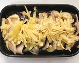 豚バラとナスの重ね焼きチーズ☆作り方5写真