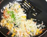 簡単♡ステーキリメイクステーキチャーハン作り方1写真
