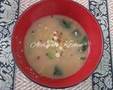 簡単！黒胡麻きなこと豆腐で担々風汁麺作り方4写真